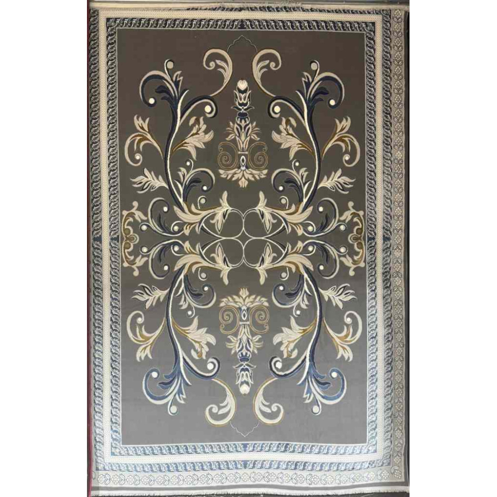 سجاد تركي تاج 8 38318A رصاصي مقاس 50*80