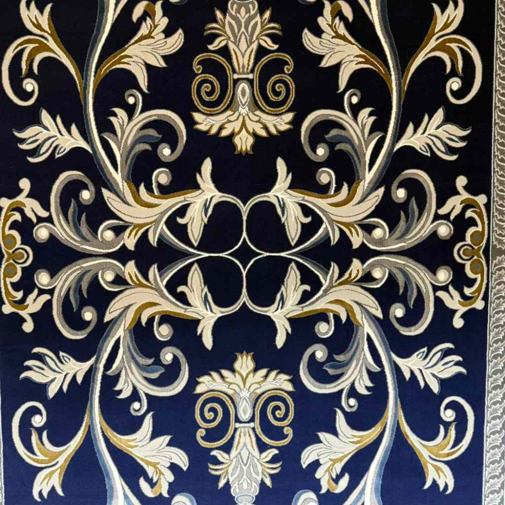 سجاد تركي تاج 8 38318A كحلي مقاس 400*600