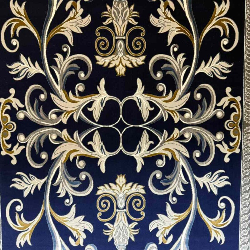 Turkish taj 8 Rug 38318A navy Size 400*600