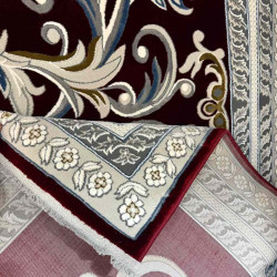 سجاد تركي تاج 8 38318A احمر مقاس 50*80