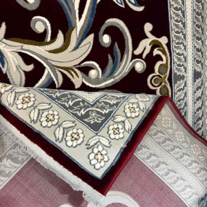 سجاد تركي تاج 8 38318A احمر مقاس 50*80