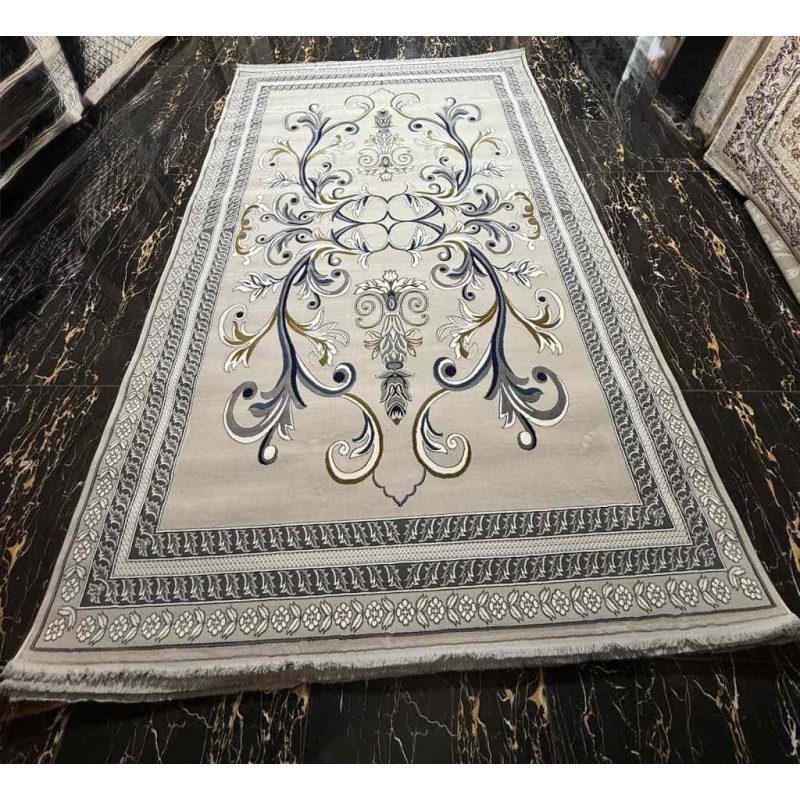 Turkish taj 8 Rug 38318A vizon Size 400*600
