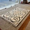 Turkish rug Wardah French pattern AL194A CREAM ANTHRACT size 50*80