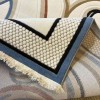 Turkish rug Wardah French pattern AL194A CREAM blue size 200*300