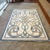 Turkish rug Wardah French pattern AL194A CREAM blue size 200*300