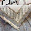 Turkish rug Wardah French pattern AL194A CREAM gray size 250*350