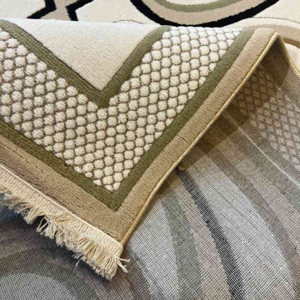 Turkish rug Wardah French pattern AL194A CREAM green size 300*400