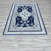 Serenity Turkish carpet Iranian hand-knotted 36235 navy blue size 250*350