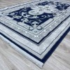 Serenity Turkish carpet Iranian hand-knotted 36235 navy blue size 250*350