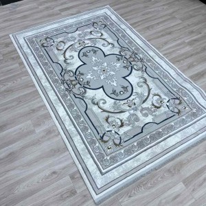 سجاد تركي سيرينتي نشقه ايراني 36235 كريم كريم مقاس 100*400