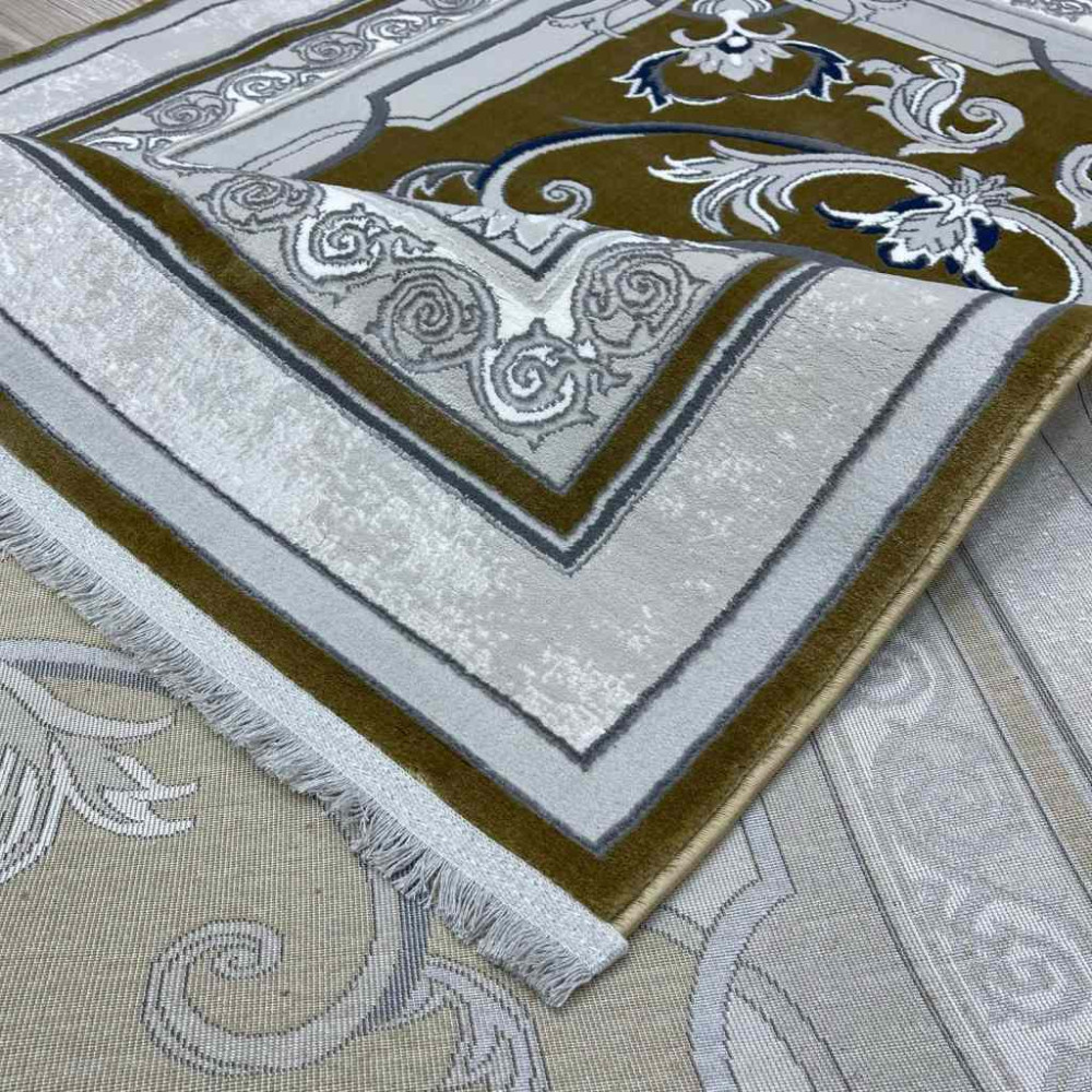 سجاد تركي سيرينتي نشقه ايراني 36235 ذهبي مقاس 400*600