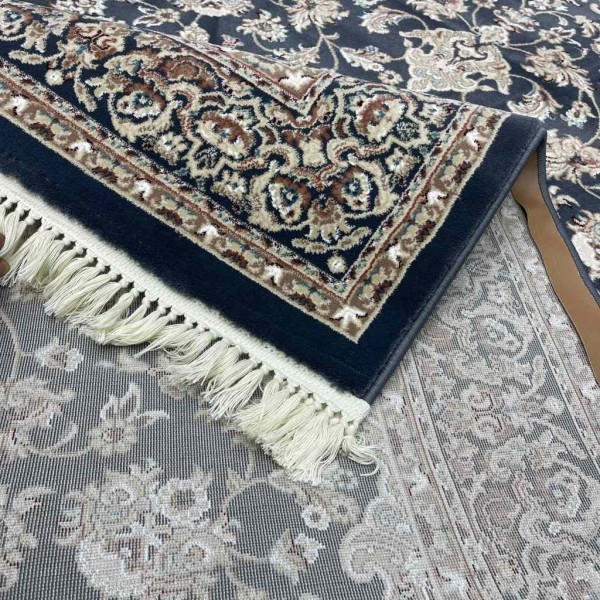 Türkiye Al Baha Classic Thick Soft Carpet 3403D Gray Size 300*500