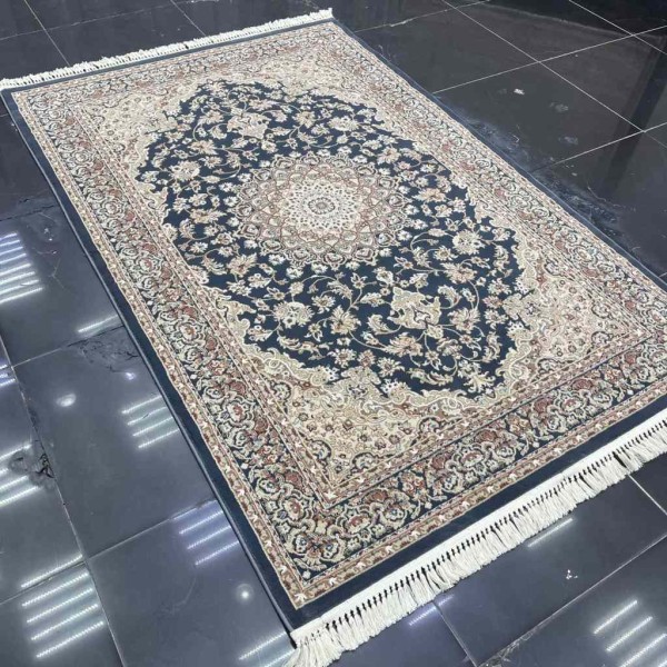 Türkiye Al Baha Classic Thick Soft Carpet 3403D Gray Size 300*500