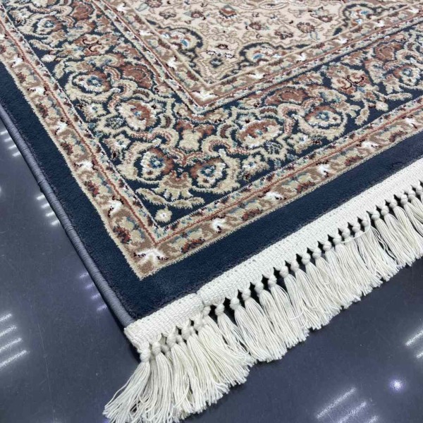Türkiye Al Baha Classic Thick Soft Carpet 3403D Gray Size 300*500
