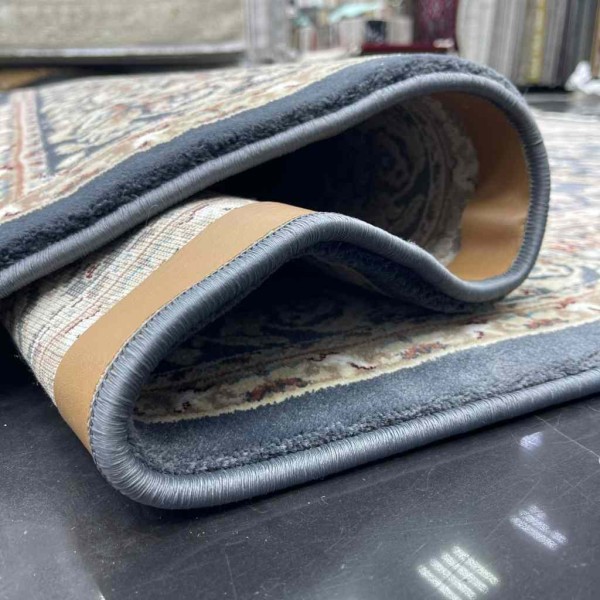 Türkiye Al Baha Classic Thick Soft Carpet 3403D Gray Size 300*500