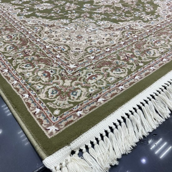 Türkiye Al Baha Classic Soft Carpet 3403D Apple Green Size 500*800