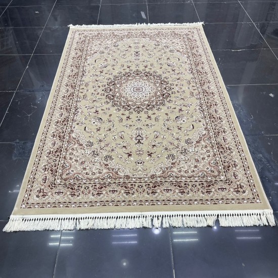 Türkiye Al Baha Classic Thick Soft Carpet 3403D beige Size 300*500