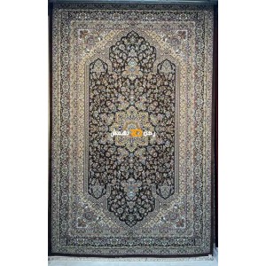 سجاد تركي الفخامة صوف اكرليك خيط مبروم  37878 لون بني مقاس 100*400