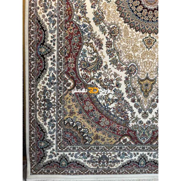 سجاد تركي الفخامة صوف اكرليك خيط مبروم  36963 لون كريم مقاس 200*300