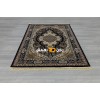 Luxury Turkish carpet wool acrylic twisted yarn 36963 navy color size 100*400