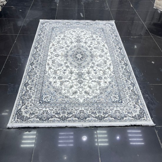 Classic Turkish carpet Al-Jawhara soft 27166A Cream size 250*350