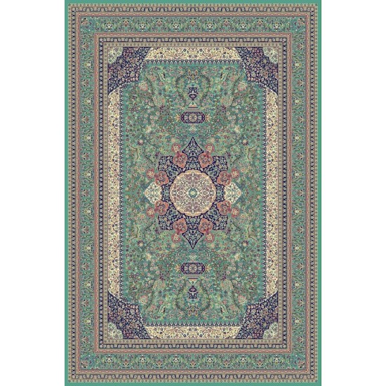 Turkish carpets original diamond 0005 green