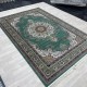 Turkish diamond carpet first class classic thick wool 38684A Green size 250*350