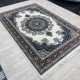 Turkish diamond carpet first class classic thick wool 38684A Cream size 100*400