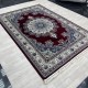 Turkish diamond carpet first class classic thick wool 38684A Red size 200*300