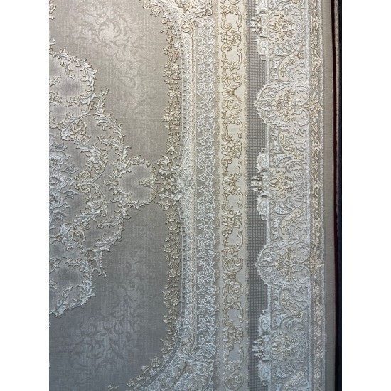 Al Yamama Classic Thick Soft Turkish Carpet 40378A beige Size 100*200 Al Yamama Classic Thick Soft Turkish Carpet 40378A beige Size 100*200