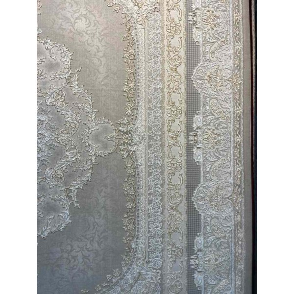 Al Yamama Classic Thick Soft Turkish Carpet 40378A beige Size 500*600