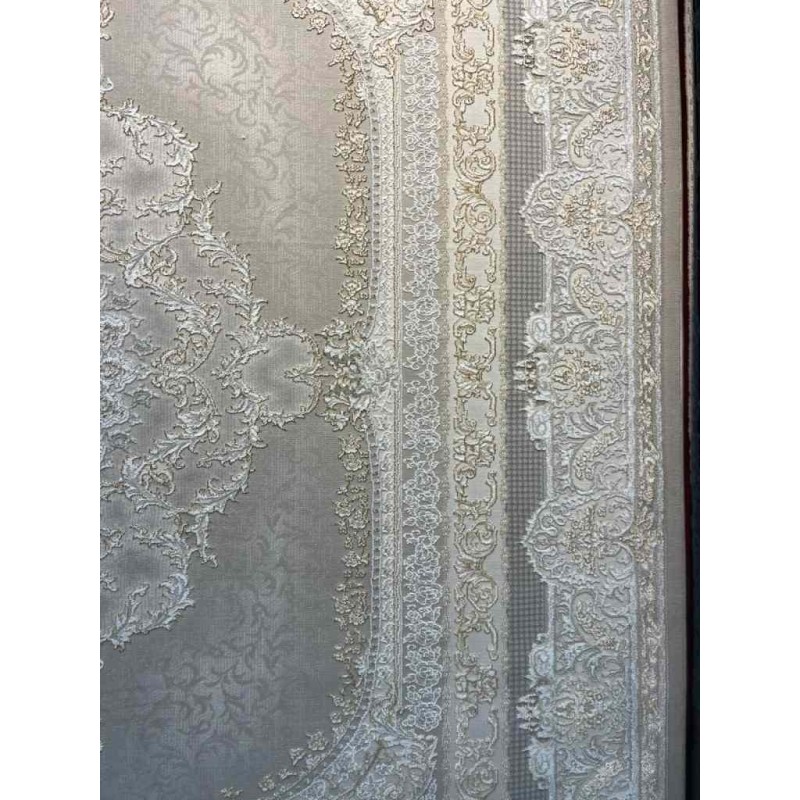 Al Yamama Classic Thick Soft Turkish Carpet 40378A beige Size 500*800