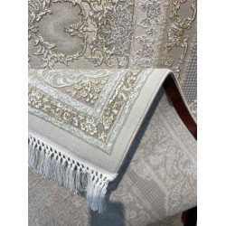 سجاد تركي اليمامة كلاسيك سميك ناعم 40378A كريم مقاس 100*400