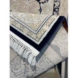 سجاد تركي اليمامة كلاسيك سميك ناعم 40378A كحلي مقاس 500*800