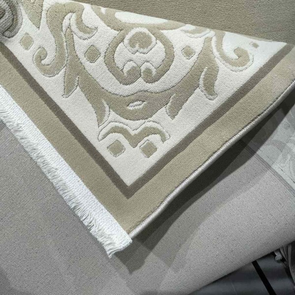 Turkish rug Florence J674 Biege Green size 100*200