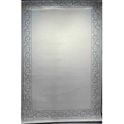 سجاد تركي فلورنس J674 كريم رصاصي مقاس 100*200