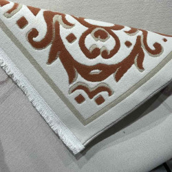 سجاد تركي فلورنس J674 بيج تيرا مقاس 400*600