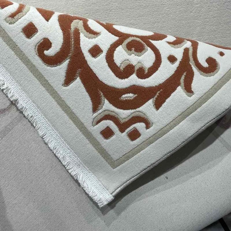 سجاد تركي فلورنس J674 بيج تيرا مقاس 300*400