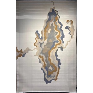 Turkish rug Florence J870 Biege blue size 400*600