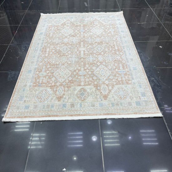 Bohemian Gallery Turkish Carpet F536CT11 Somon Cream Size 100*200