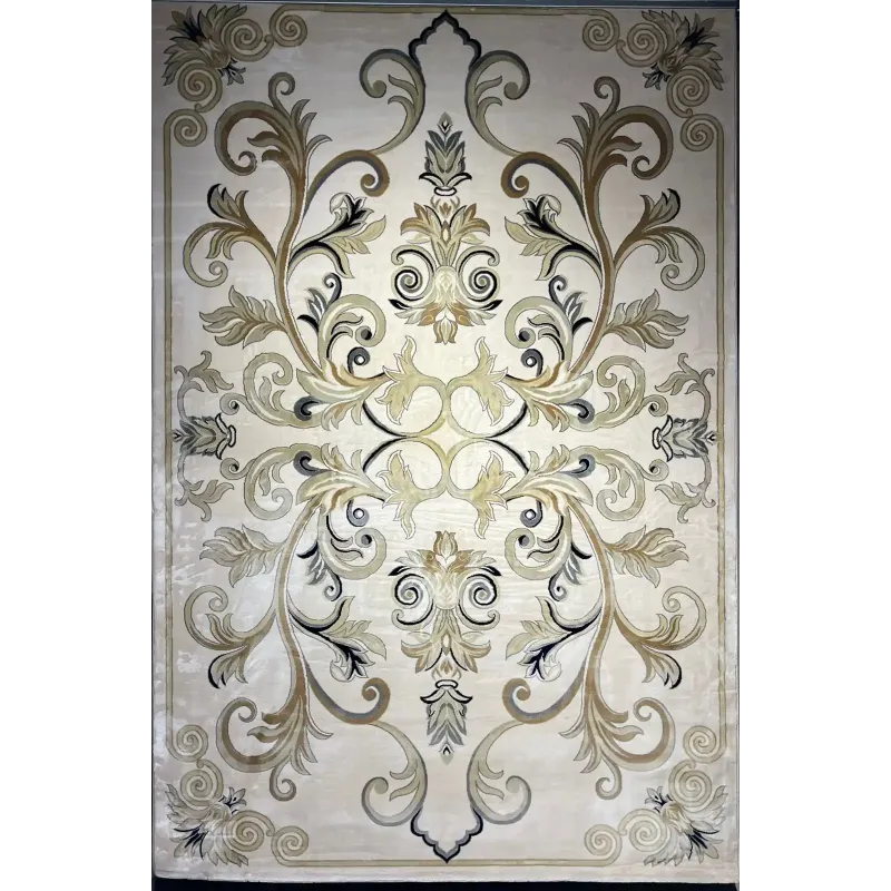 Turkish rug LAMINA French pattern 40844A cream size 400*400