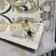 Turkish rug LAMINA French pattern 40844A cream size 400*400