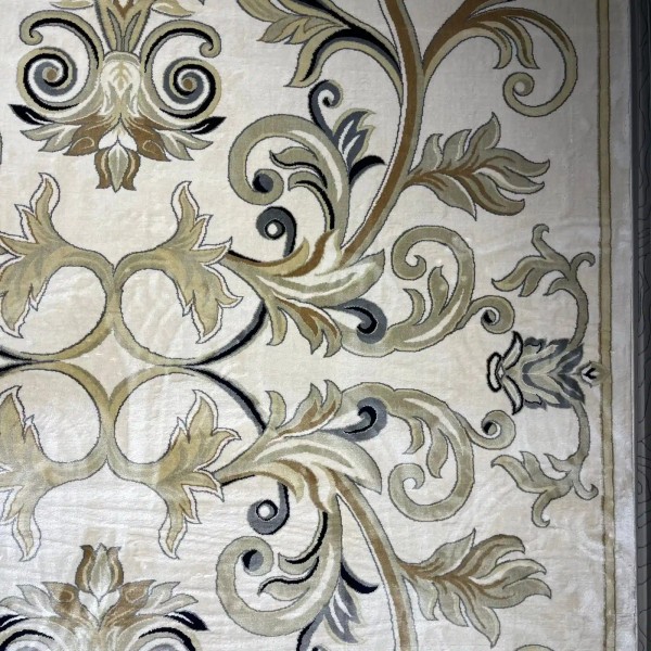 Turkish rug LAMINA French pattern 40844A cream size 400*500