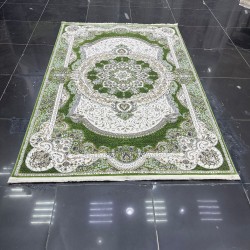 Classic soft Turkish carpet NC63B green size 300*500
