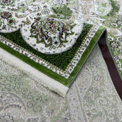 سجاد نجلة تركي كلاسيك ناعم NC63B اخضر مقاس 300*500