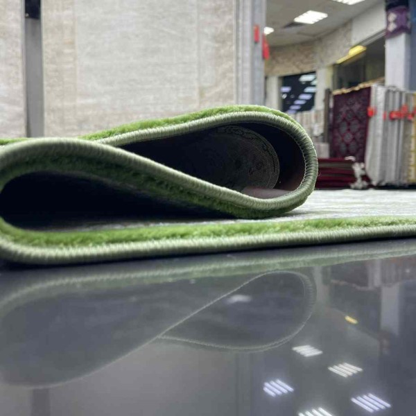 Classic soft Turkish carpet NC63B green size 400*600