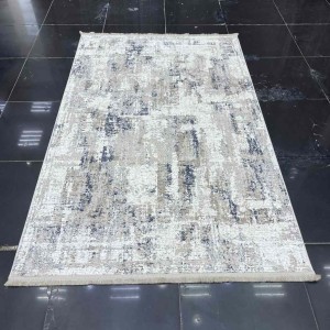Turkish Oceanus Carpet 02678C Blue Beige Size 80*150