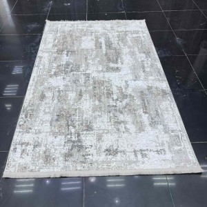 Turkish Oceanus Carpet 02678C gray Beige Size 80*150