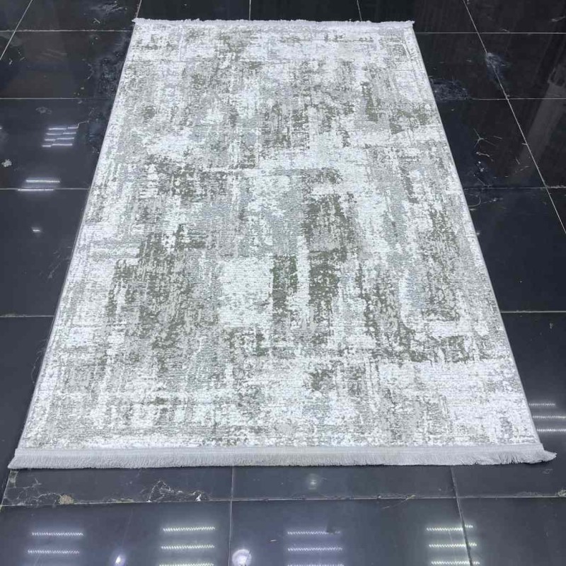 سجاد اوقيانوس تركي 02678C اخضر رصاصي مقاس 200*300