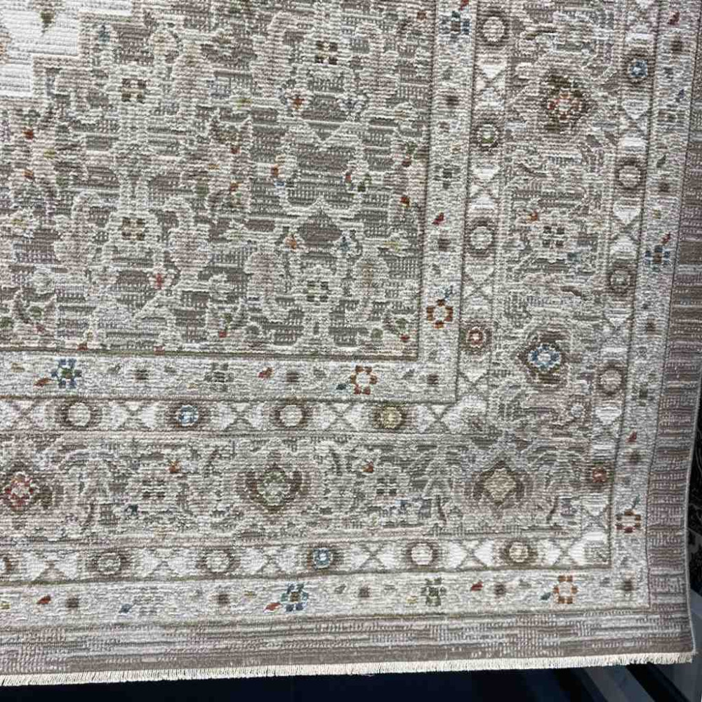 سجاد تركي بوهيمي اورنات AA034B كريم مقاس 400*500